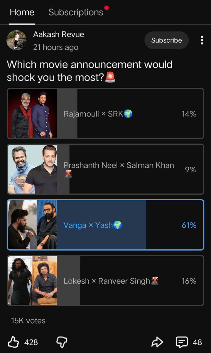 PradeepBis52680's tweet photo. if This Happens All Box Office Record's Broken by Yash and Vanga 🤴🖤♾️

#ToxicTheMovie #Yash https://t.co/3Q5vvAc4iT