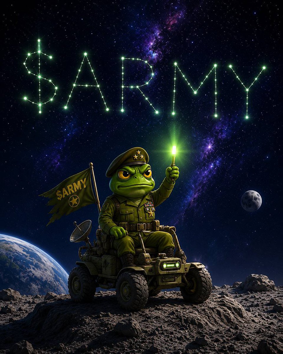 milforadeal_01's tweet photo. @mrpunkdoteth Every dip is an opportunity, the ARMY keeps accumulating 🐸
@armycoinsol https://t.co/mfvj2y5O0U