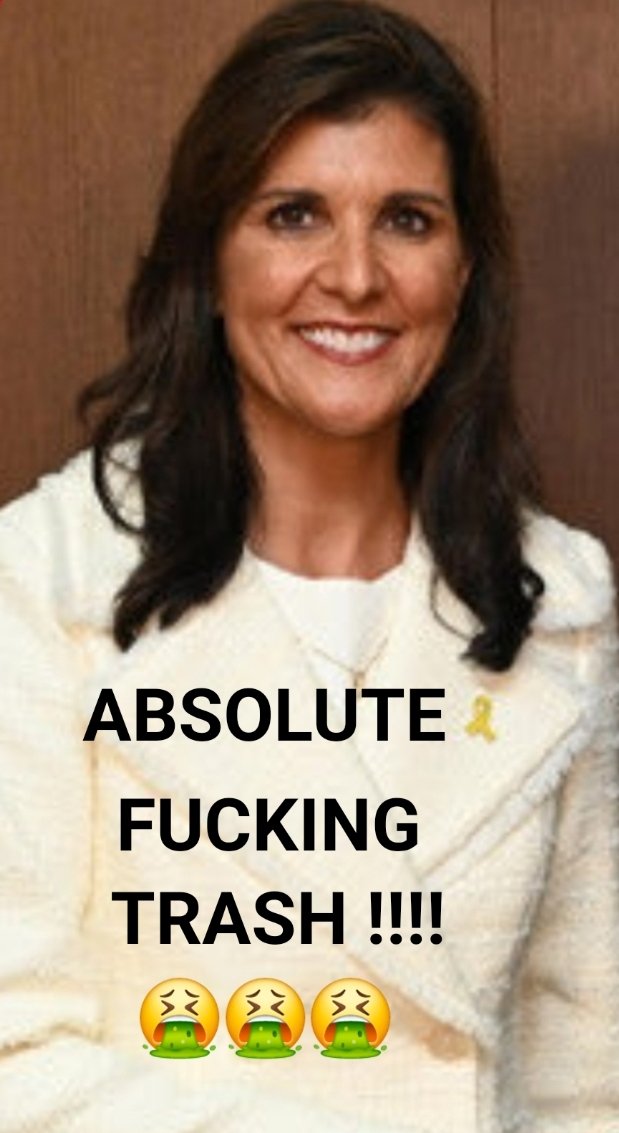 DeadBeatStiff's tweet photo. @NikkiHaley @_VanessaFrazier @UN "Discusting" ........

FOR FUCKING SURE !!!!
⬇️⬇️⬇️⬇️⬇️⬇️⬇️⬇️⬇️ https://t.co/Buw9seItKE