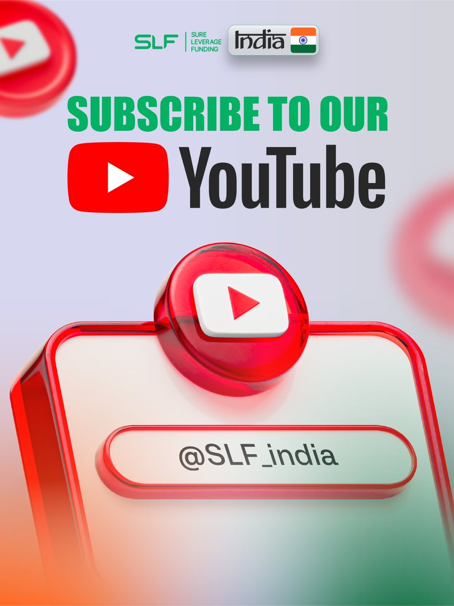 SLF_India's tweet photo. The reveal is finally here! 🎉

Our SLF India YouTube channel has officially launched! You can now expect weekly videos covering SLF updates, trading models, educational content, and live streams.

🎥 Watch our introductory video here:
https://t.co/FiOJBYyycf

To celebrate the launch, we're giving away 5 × $10K Two-Step Accounts to 5 lucky winners! 🚀

Giveaway Rules:

✅ Follow @SureLeverage, @SLF_India, @Rajsureleverage, @Manivel2811, and @the_swingking1
✅ Subscribe to our YouTube channel and share a screenshot
✅ Tag 3 friends in the comments

📅 Winners will be announced on 1 July 2026.

Good luck to everyone, and welcome to the next chapter of SLF India! 🇮🇳🔥
