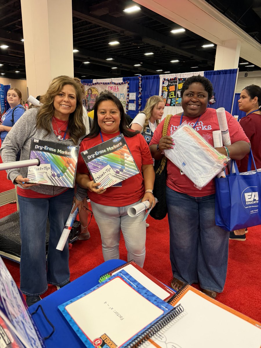 EAIeducation's tweet photo. Heading to CAMT this week? Make sure EAI Education at booth 518 is on your must-visit list! Stop by for giveaways, classroom inspiration, and our fan-favorite giveaway… our EAI desk fans! Giveaways are while supplies last so come say hi early! 
#CAMT #Fortworth #Math #Teachers https://t.co/X5TAEqC7UV