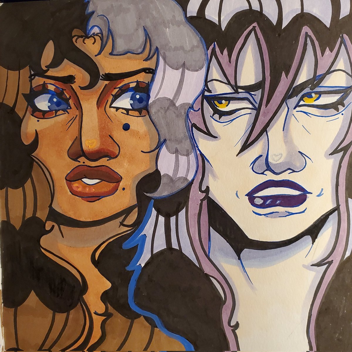 starryy_blue's tweet photo. Drew in my sketchbook last night♡
Let them invade each other's spaces!! https://t.co/ZSfkuxYvIw