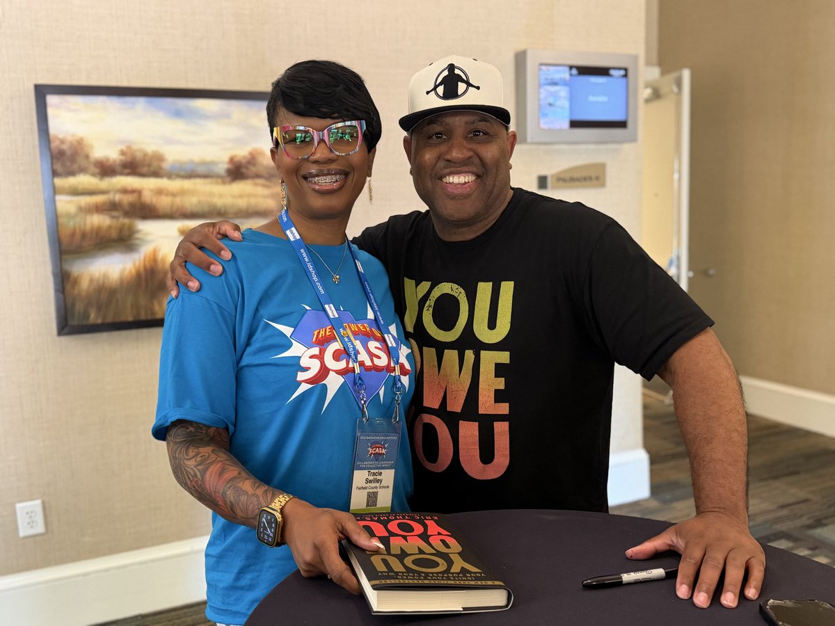 PrincipalTSwil's tweet photo. WHEW!!! Experiencing @Ericthomasbtc to close out @SCASAnews i3 2026 was AMAZING‼️ So many gems!
I'm leaving Myrtle Beach energized, inspired, and fully convinced that this will be the BEST YEAR EVER! Let’s Gooo!!!
#SCASA2026 #YouOweYou #BeTheCoach #WriteTheVision #DreamTeam https://t.co/BfjbSOedYY