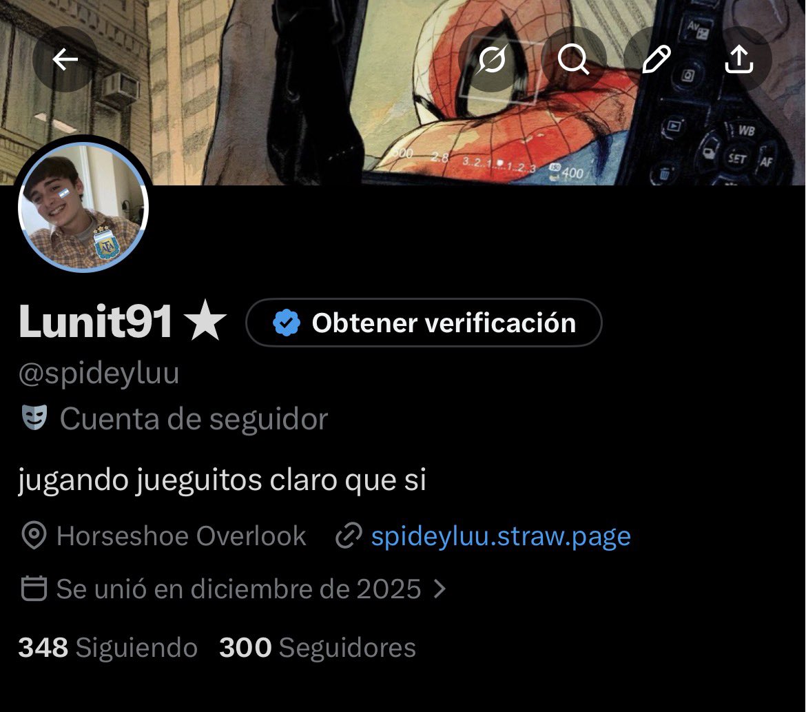 spideyluu's tweet photo. SOMOS 300 TRILLONES MUCHAS GRACIAS CHAT LOS AML MUCHO https://t.co/IizKAxozsg