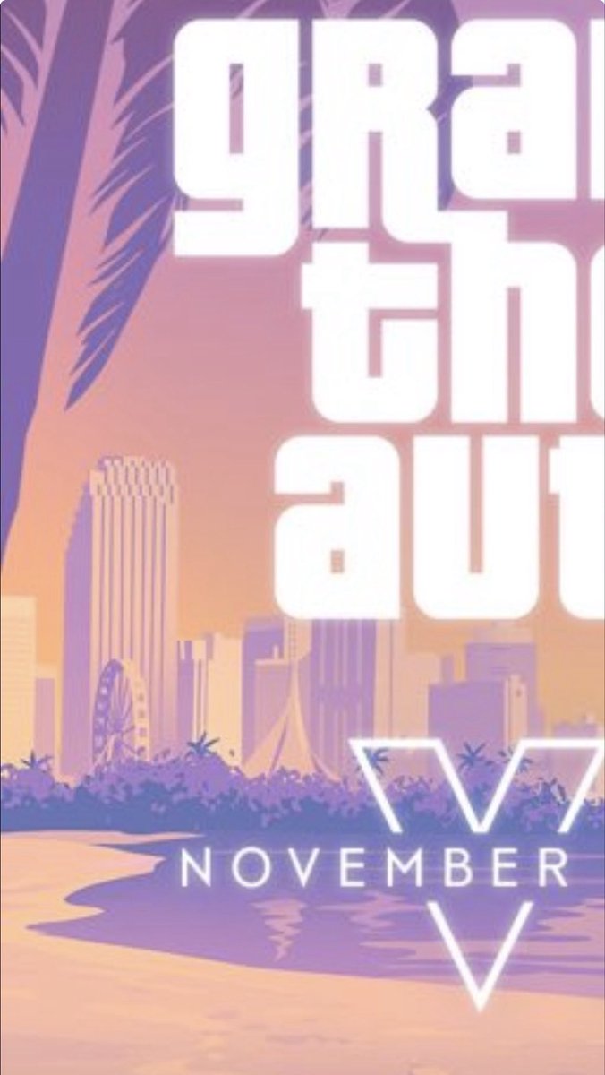 CoffeyAlex's tweet photo. Have you noticed Donald Trump’s profile on the beach in the GTA VI cover art? https://t.co/jC8KppKDfU