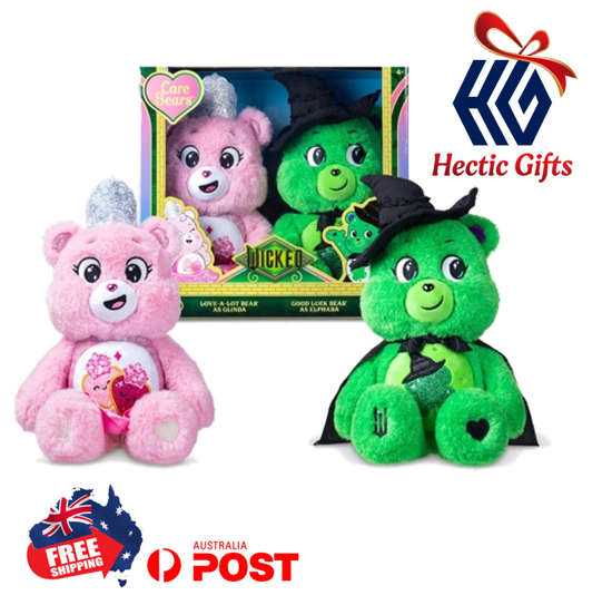 HecticGifts's tweet photo. NEW - Care Bears Limited WICKED Collectors Edition

https://t.co/OpPstzgYNh

#New #HecticGifts #CareBears #WICKED #LimitedEdition #GoodLuckElphabaBear #LoveALotGlindaBear #Soft #Collectible #PlushToys #SpecialEdition #FreeShipping #AustraliaWide #FastShipping https://t.co/BcU5aEdElk