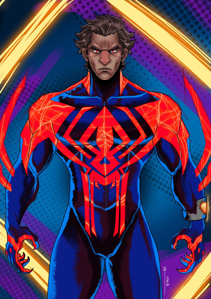 roninpandaa30's tweet photo. finished spiderman 2099 / migues o hara

#spiderman📷 #miguelohara #spidermanintothespiderverse #spidermanacrossthespiderverse #spidermanbeyondthespiderverse #spiderverse #fanart #art #spiderman2099 #migueloharaspidey #spidey #marvel #comicsㅤㅤㅤ https://t.co/zfDi5OYLue