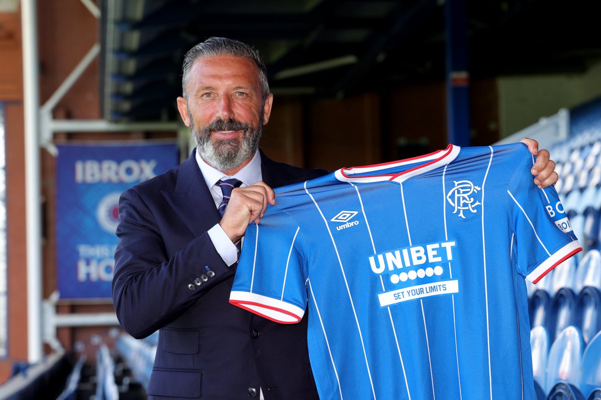 RangersReview55's tweet photo. 📷 Derek McInnes is unveiled as the new Rangers manager. https://t.co/R8phGQPt3C