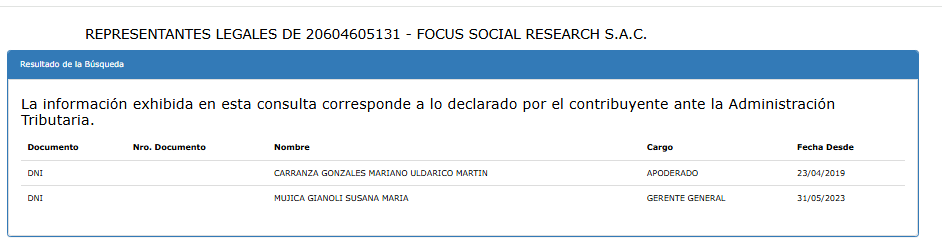 cviguria's tweet photo. La empresa peruana actualmente está representada por Mariano Carranza, cuyo nombre aparece vinculado a varias empresas, varias que están en cese. 
La gerenta figura Susana Mujica, sus declaraciones aparecieron en Público: 

https://t.co/56XRIHp9J4 https://t.co/x8hjR8WvDO