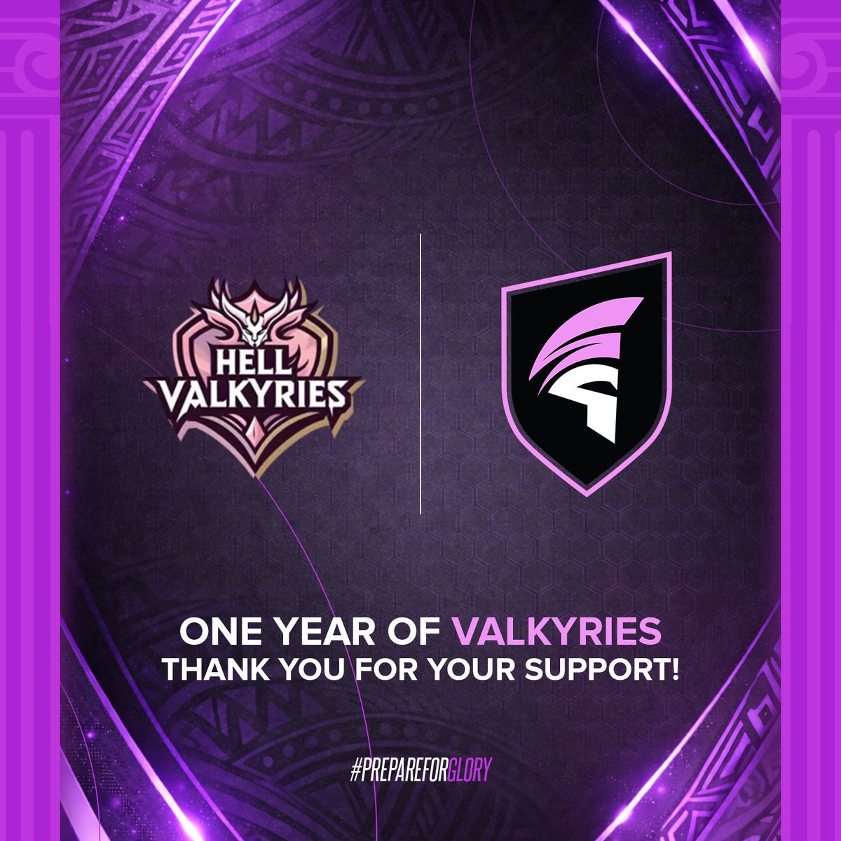 SpartansEu's tweet photo. Exactly one year ago, the @sparvalkyries began their journey in esports. From their original form as the "Hell Valkyries", they have made tremendous progress, becoming one of the first female-only esports projects based in Greece. We are delighted to have them as part of the Spartans Family and excited to continue supporting them as they pursue their goals in the years ahead.
Here's to many more! 🥂🎉
#PrepareForGlory