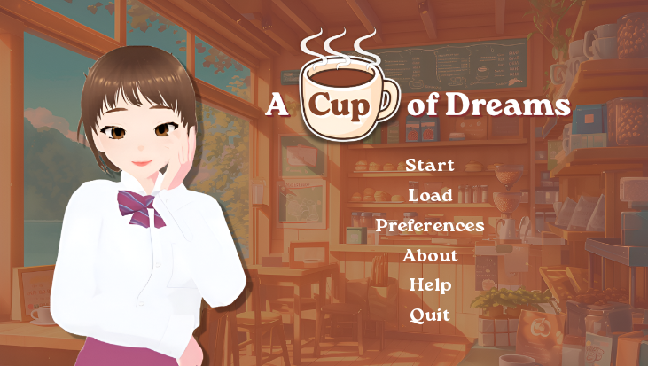 suzanagamedev's tweet photo. ☕ A Cup of Dreams
The game follows a choice-driven story where players pursue their ambitions, build connections, and shape their future through meaningful decisions.
#gamedev #indiedev #visualnovel #renpy #indiegame #characterdesign #solodeveloper #gaming https://t.co/OduE9igQIX