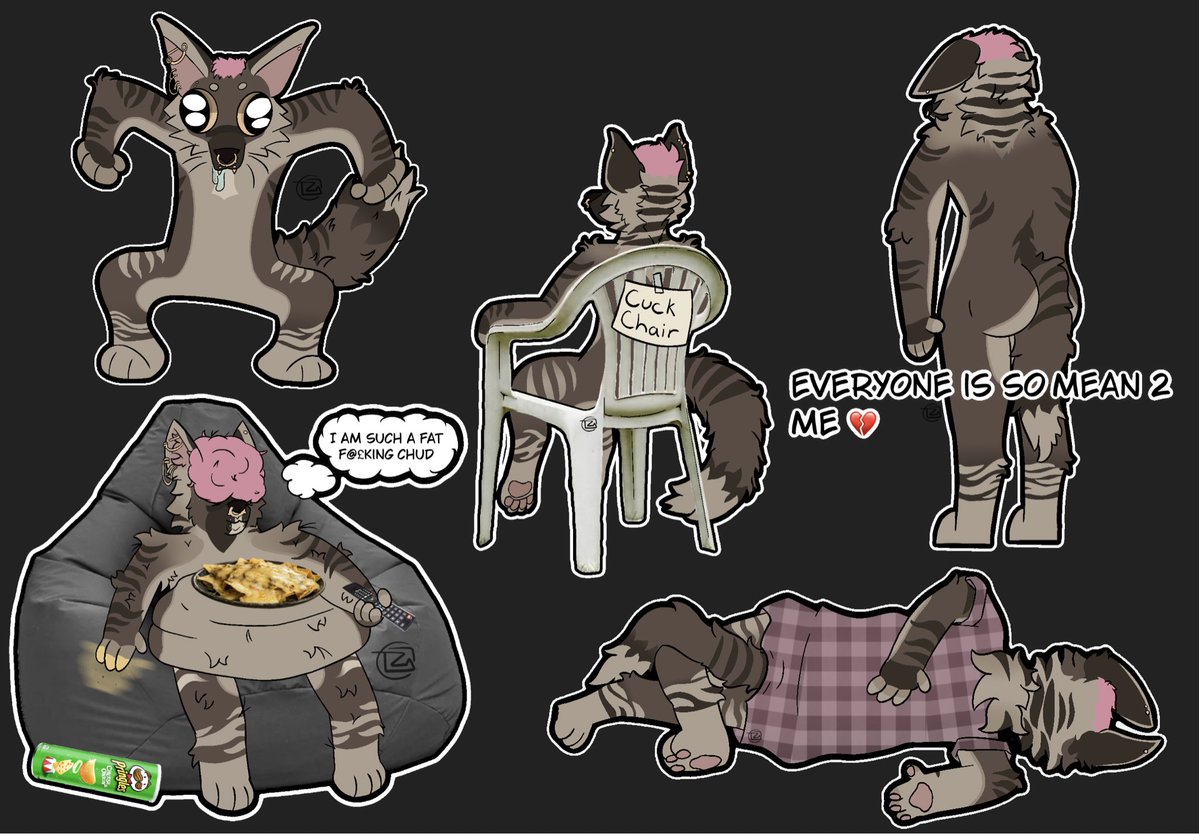 ZincCollie's tweet photo. Sticker pack made for @Grigsexual https://t.co/fuj7gbG8L1