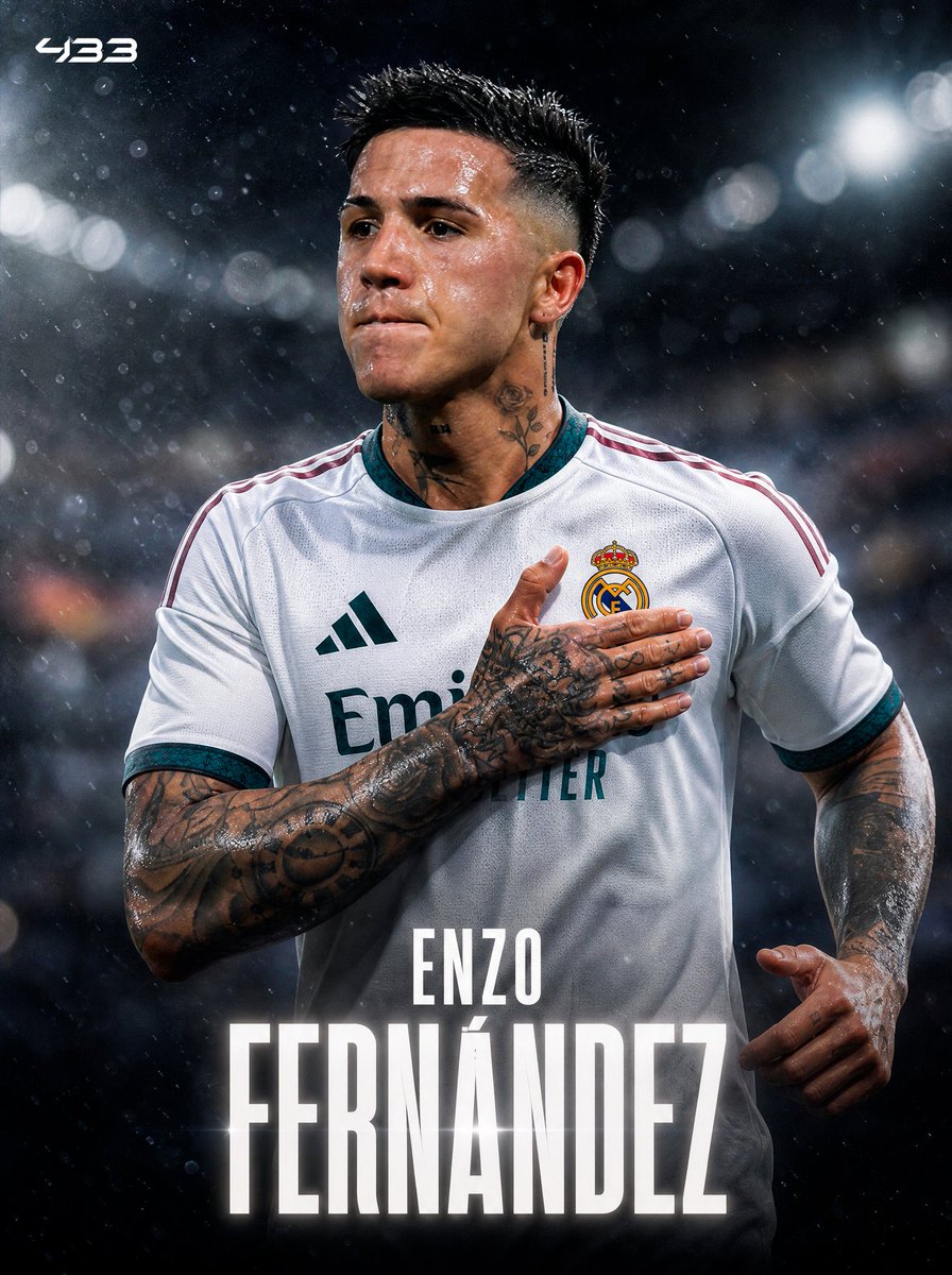 DjMaRiiO's tweet photo. Cucurella: 

“Espero que Enzo Fernández se una también al Real Madrid. Estaría muy feliz.
La oportunidad de que ambos llegáramos al Real Madrid en el mismo verano sería increíble” https://t.co/6eAq3RCPEk