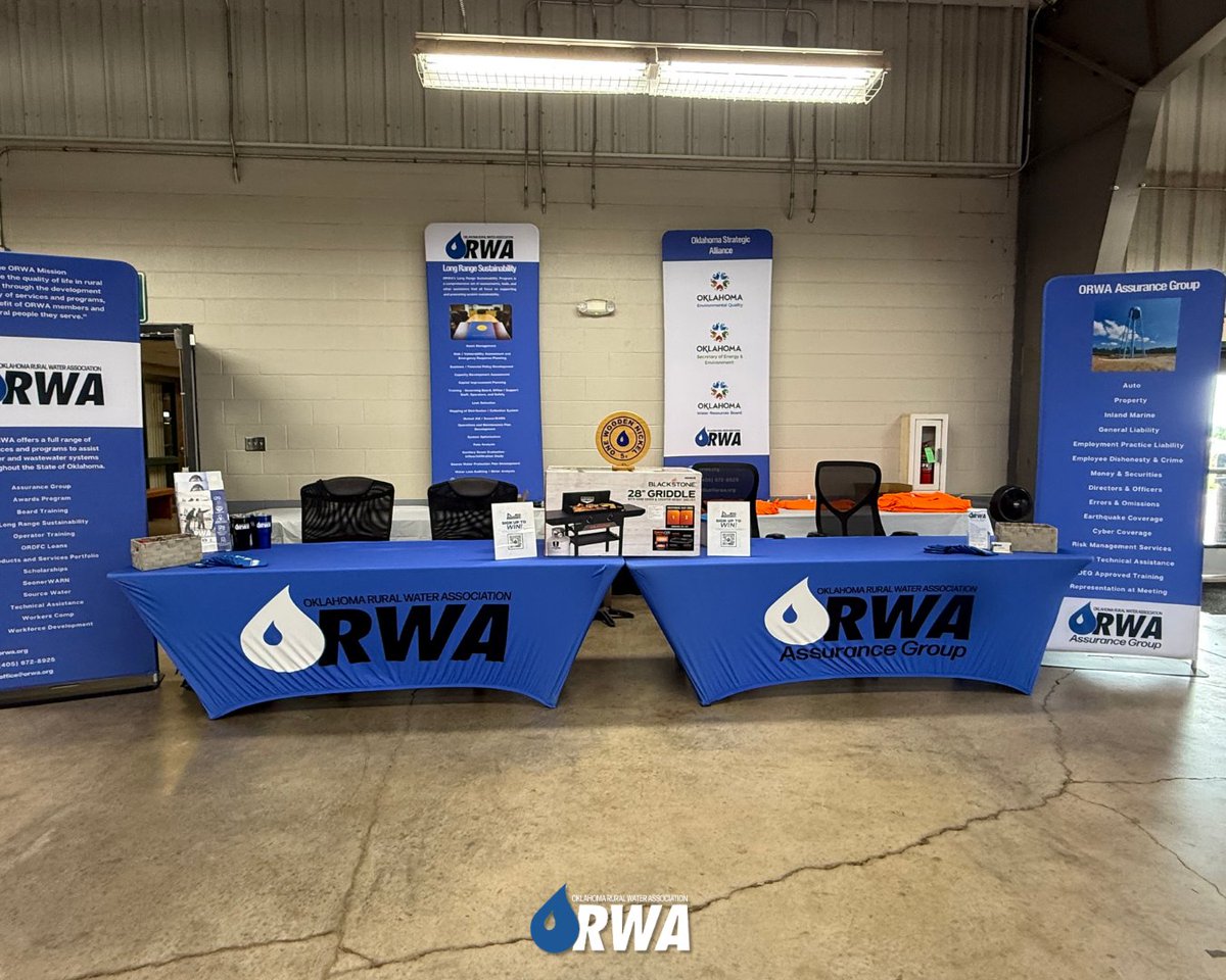ORWA_OK's tweet photo. Don’t forget! 🤞

You can swing by our Member Services &amp; ORWAAG booth to sign up for a chance to win a NEW Blackstone Grill!

See you soon. https://t.co/Tbl1XItI3o