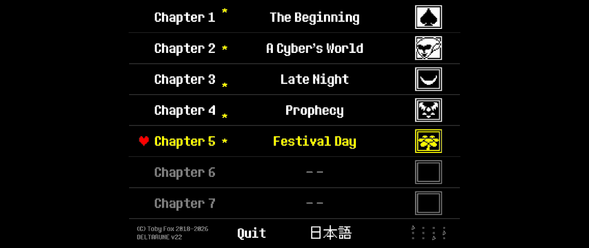 JustMrZero's tweet photo. (spolier free) just finished playing chapter 5 of deltarune, it was truly an amazing experience coming back after a long time. 10/10

I can't wait to come back for chapter 6! :D https://t.co/lVnsDUTQdi