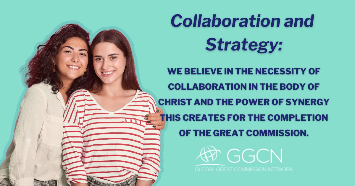 GGCNetwork's tweet photo. We believe it takes collaboration and strategy to accomplish the Great Commission. When the whole body of Christ works together, the Great Commission will be accomplished.

Learn more about our mission and how you can get involved.

https://t.co/sRBR0bPSu9 https://t.co/z9LyMl6yNz