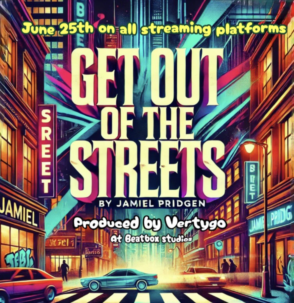 JamielPridgen's tweet photo. I joined @distrokid last month. These are the two covers for my songs,.
#GetOutofTheStreets #JamielPridgen #Vertygo #Original #BeatboxStudios #Distrokid #June25th https://t.co/Rcdj40lXKc