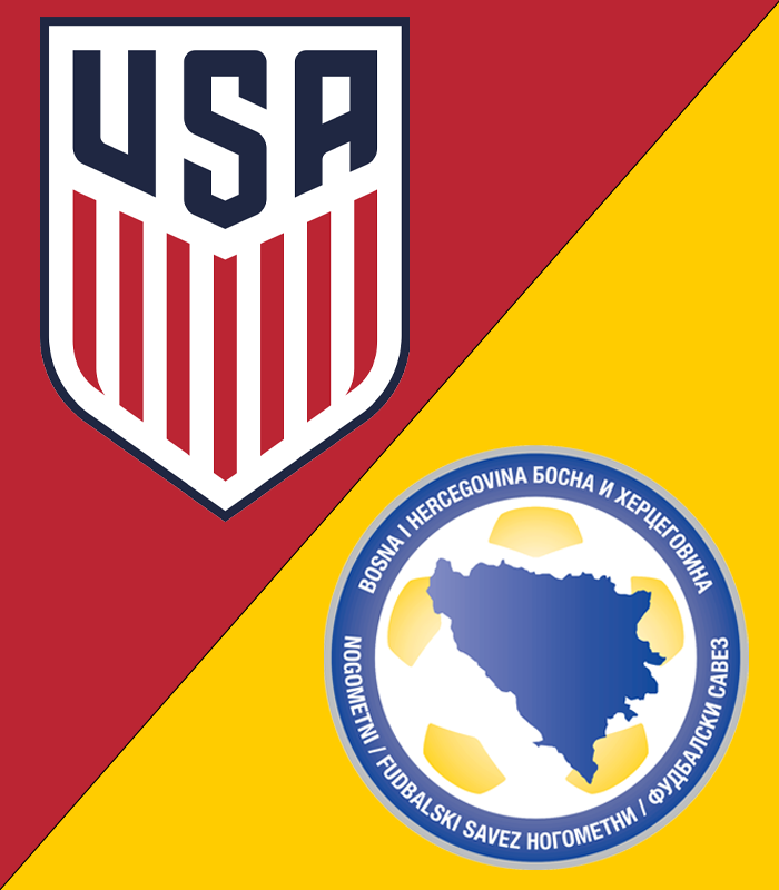Underdog's tweet photo. The USMNT is expected to match up with Bosnia and Herzegovina in the Round of 32.

BIH have 2 victories (Iran and Qatar) in the history of the tournament. https://t.co/nYJeVY3pAv