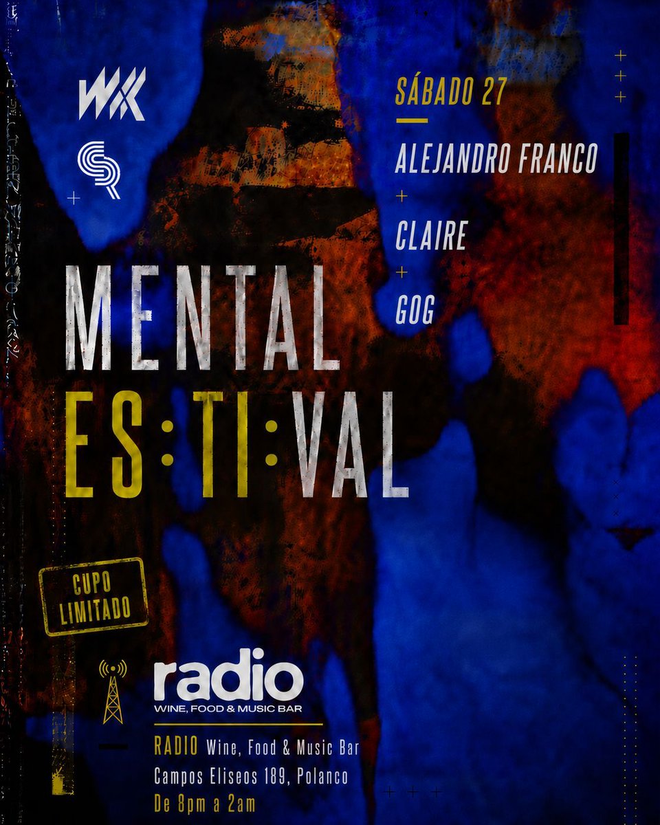 WARPmagazine's tweet photo. Dos capítulos de una misma historia: viernes 26 y sábado 27 de junio. 

Tommy Four Seven, Kevin Matto, @alejandrofranco y más. Asegura tu acceso a esta experiencia: https://t.co/Mmn90FNJxz 
.
.
.
#WARPXX #pride #tecno #musicaelectronica https://t.co/WX1mDePM9i
