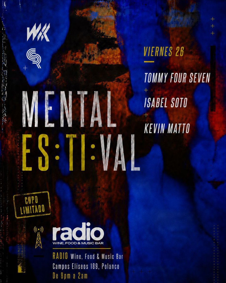 WARPmagazine's tweet photo. Dos capítulos de una misma historia: viernes 26 y sábado 27 de junio. 

Tommy Four Seven, Kevin Matto, @alejandrofranco y más. Asegura tu acceso a esta experiencia: https://t.co/Mmn90FNJxz 
.
.
.
#WARPXX #pride #tecno #musicaelectronica https://t.co/WX1mDePM9i