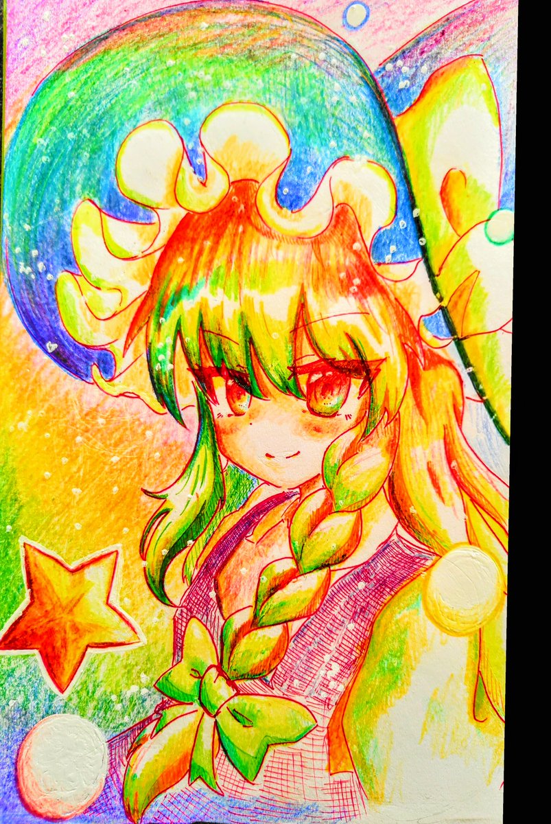 YobEojGlnQGluE's tweet photo. 魔理沙🔵🟢🟡🔴 https://t.co/JhiBlP24o8