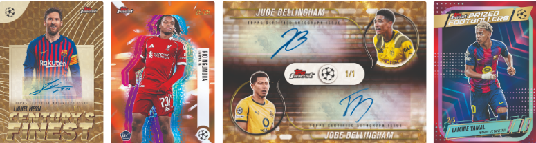 深夜0:00発売】 W杯やEUROで活躍するスター選手たちの 「直筆サイン