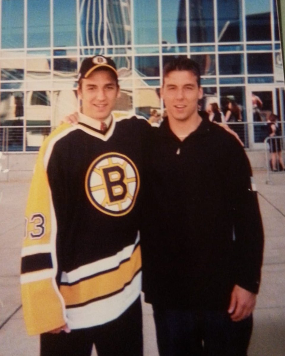 NHLBruins's tweet photo. A classic throwback for #NHLDraft week. https://t.co/4NTjHK5bGw
