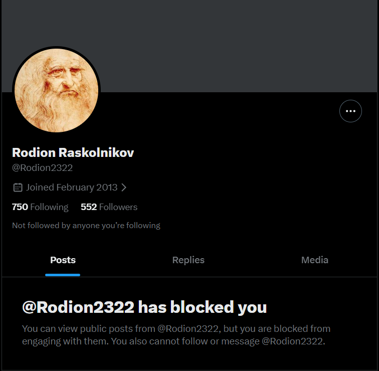 DMHardy66's tweet photo. @Rodion2322 @LucifersTweetz @StephenM Well I've been blocked by this loser so I can't even debate their nonsense. Snowflake. https://t.co/qQNhlKkw4p