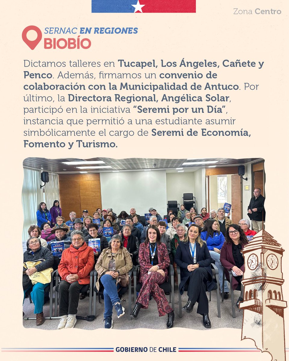 SERNAC tweet media