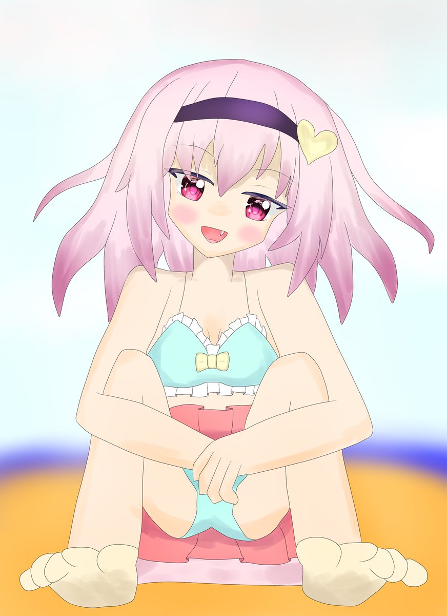 maziosu's tweet photo. さとりさん水着
#東方Project #古明地さとり https://t.co/lTr2ZfEXZF