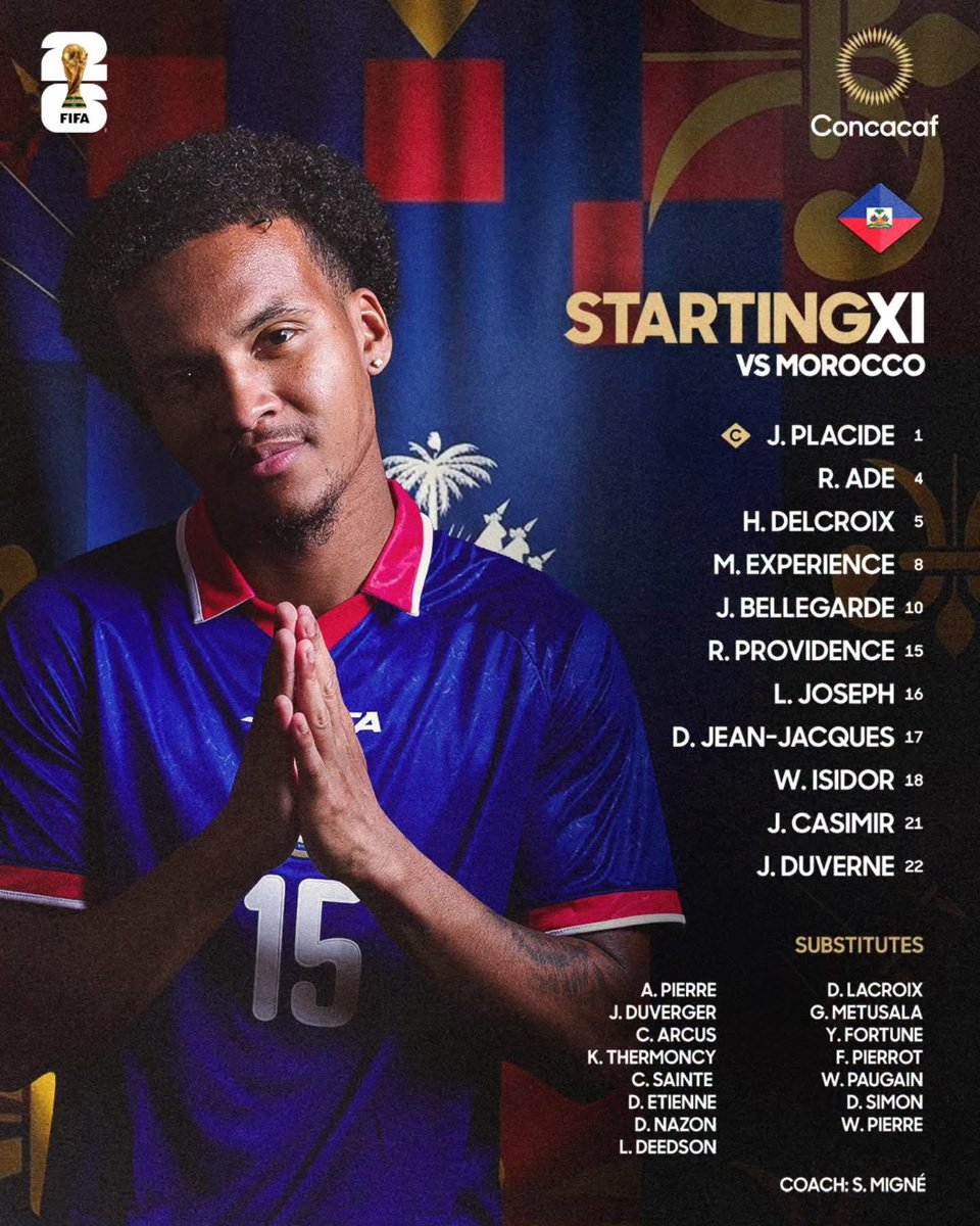 calebderapaul's tweet photo. Vamos Haiti 🔥🏆💪🏻🇭🇹 https://t.co/jHByVrGSRT