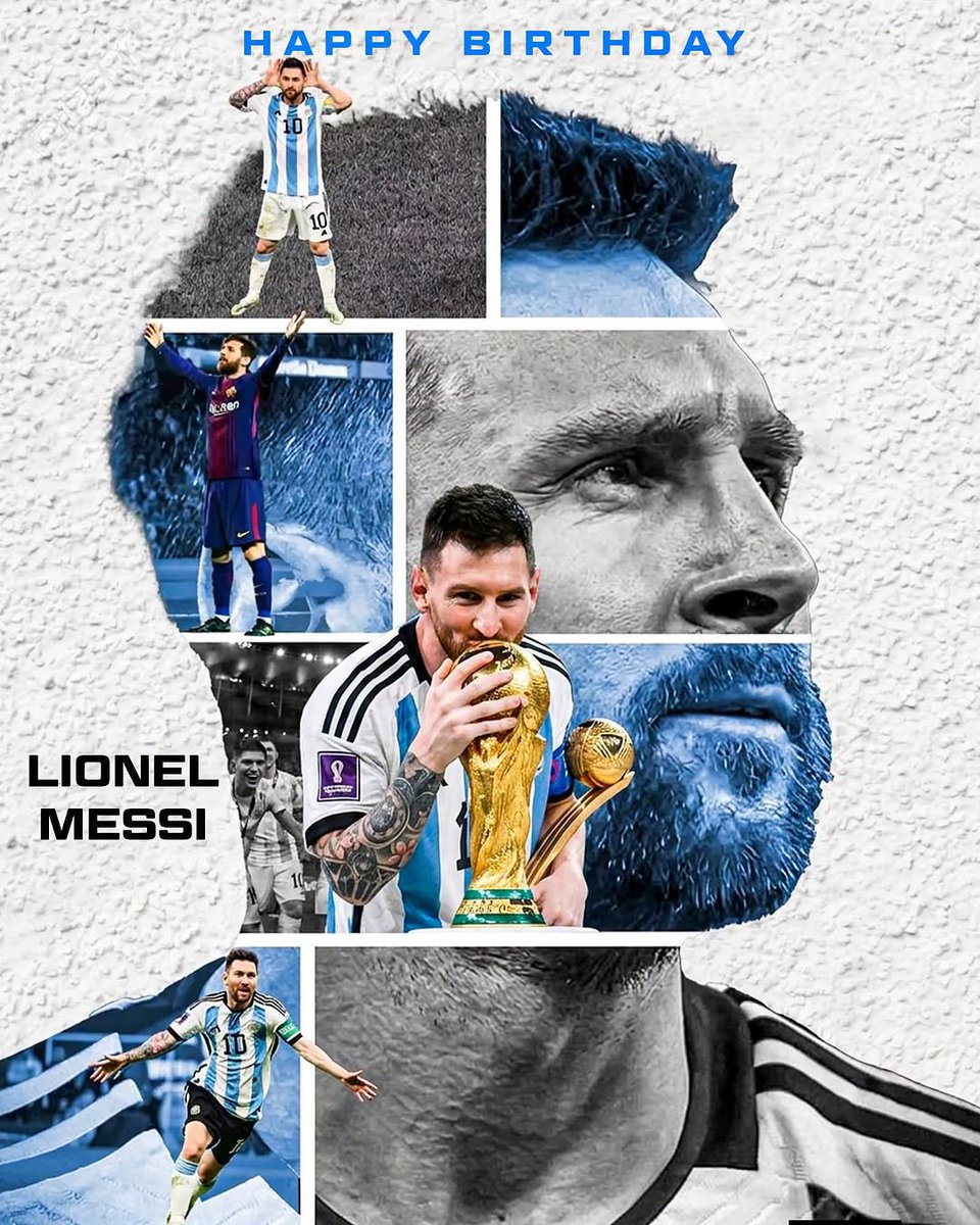 ALPHAIBRAHIM02's tweet photo. Happy birthday King of football ⚽ https://t.co/N4D4woDamU