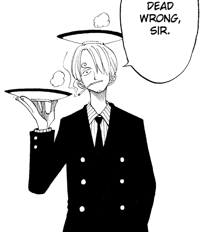 AnimetrendsLA's tweet photo. En el remake de One Piece, Wit ha incluído la viñeta de presentación de Sanji con el plato en la cabeza que solo aparece en el manga. 😭

Gracias a @mugiriya https://t.co/gg0vkrYqZT