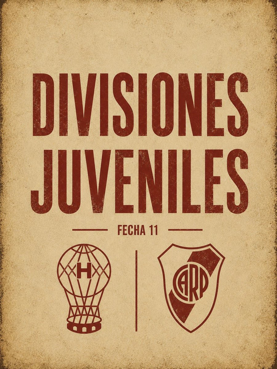 HurEnNumeros's tweet photo. [JORNADA JUVENIL]
Se completó la fecha 11 con el partido de 6ta división entre Huracán y River. fue triunfo del Globo en condición de local por 2 a 1 con goles de Thiago Maciel y Conde. https://t.co/JNH6U1ZQs8