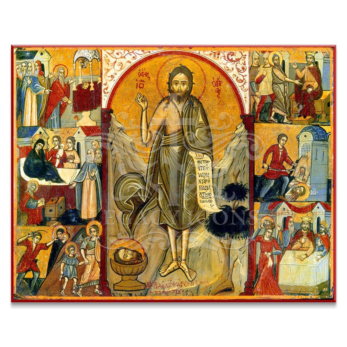 MrC_aLayMan's tweet photo. In celebration of the #Nativity of St. John the Baptist (JBap), the Forerunner...

Christ said: “Among those born of women there has arisen no one greater than John the Baptist” (Mt 11:11; Lk 7:28).

St. John is the last great prophet of the Old Covenant: “The Law and the Prophets were until John” (Lk 16:16; Mt 11:13). The prophets before him promised Christ. John pointed directly at Him:
“Behold, the Lamb of God” (John 1:29).

He is a type of new Elijah (Mal 4:5–6; Mt 11:14), the voice crying in the wilderness (Is 40:3; John 1:23), and the friend of the Bridegroom (Jn 3:29).

St. Augustine: John is the voice; Christ is the Word (Sermon 293).

Today we honor the prophet he who said that Christ
“... must increase, but I must decrease” (John 3:30).

#StJohnTheBaptist #CatholicX #CatholicTwitter #Bible #JBap #ReinforceMyFaith
