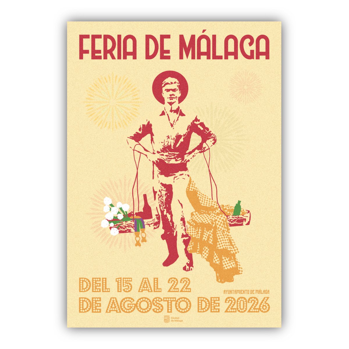 pablogtierrz's tweet photo. Os presento la propuesta de cartel que realicé para el concurso «Cartel Feria de Málaga 2026».

Aunque no ha sido una de las obras seleccionadas, me gustaría compartir mi visión personal de nuestra Feria y cómo he decidido plasmarla. ¡Suerte a los elegidos!

#FeriaMLG2026 https://t.co/GKsSnS8azb