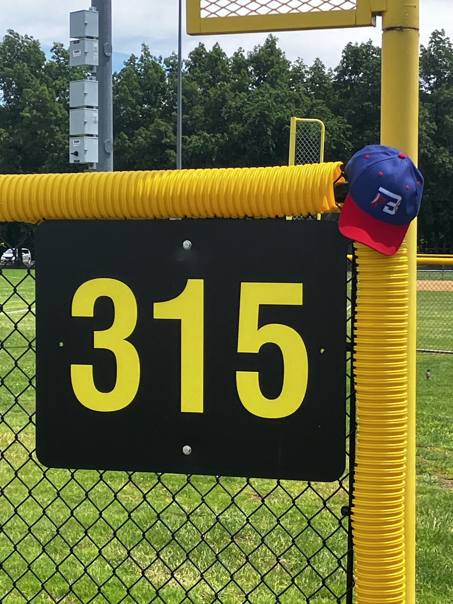 thefirkster's tweet photo. Working my way back into playing shape. Just like Spring Training I’m at the fields jogging foul pole to foul pole followed by “sprints” from home to 1st. Using @FriendlyBasebal cap as inspiration &amp; for perspiration. https://t.co/7T3SwWGYwG