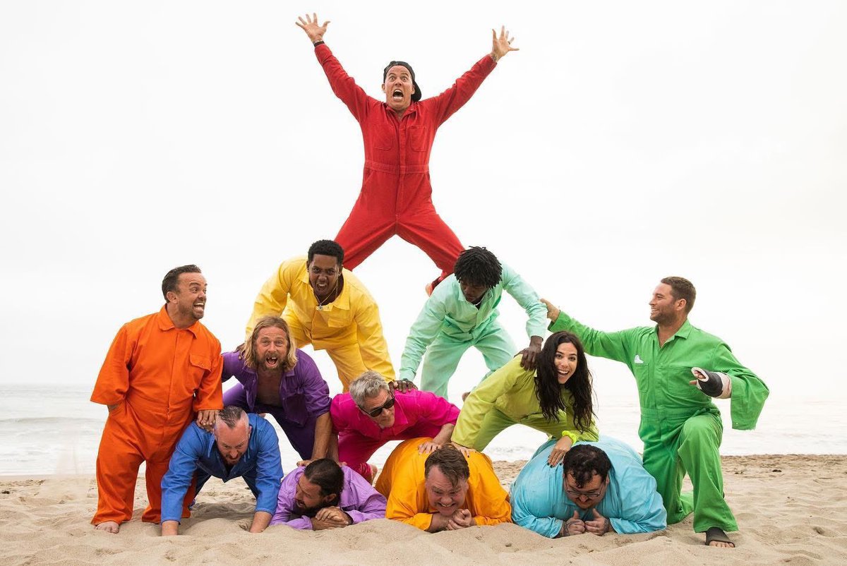 wolfiecomedy's tweet photo. happy @jackassworld premiere day #jackass https://t.co/XwsxKU4R2l