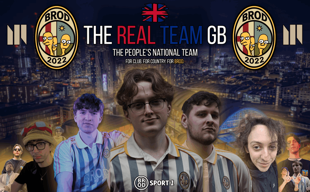 BrodnFriends's tweet photo. The REAL Team GB has arrived.

Proud to represent the UK on the European stage again

For Club. 
For Country. 
For Brod. https://t.co/b1MqFppgdp