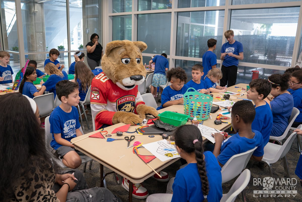 Broward County Library tweet media