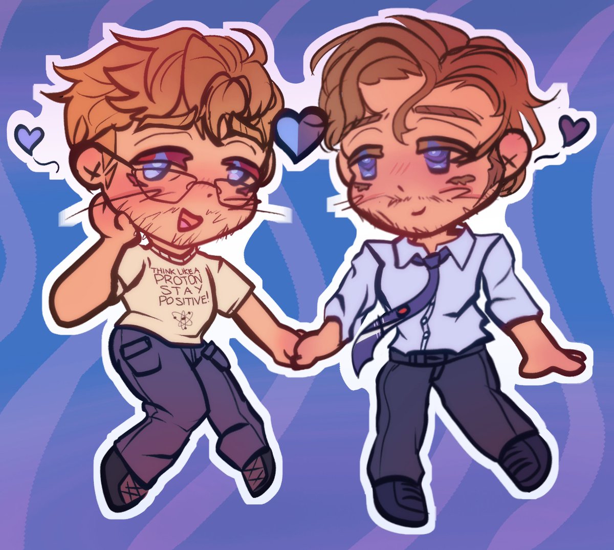 FretCore's tweet photo. HEEHEEHEE
Thank you so much @bloodwires for the most precious #JazzLessons/ #Starshine commission
I love them so much 🥹🥹🥹🥹🥹 https://t.co/SCcaOdAs4F