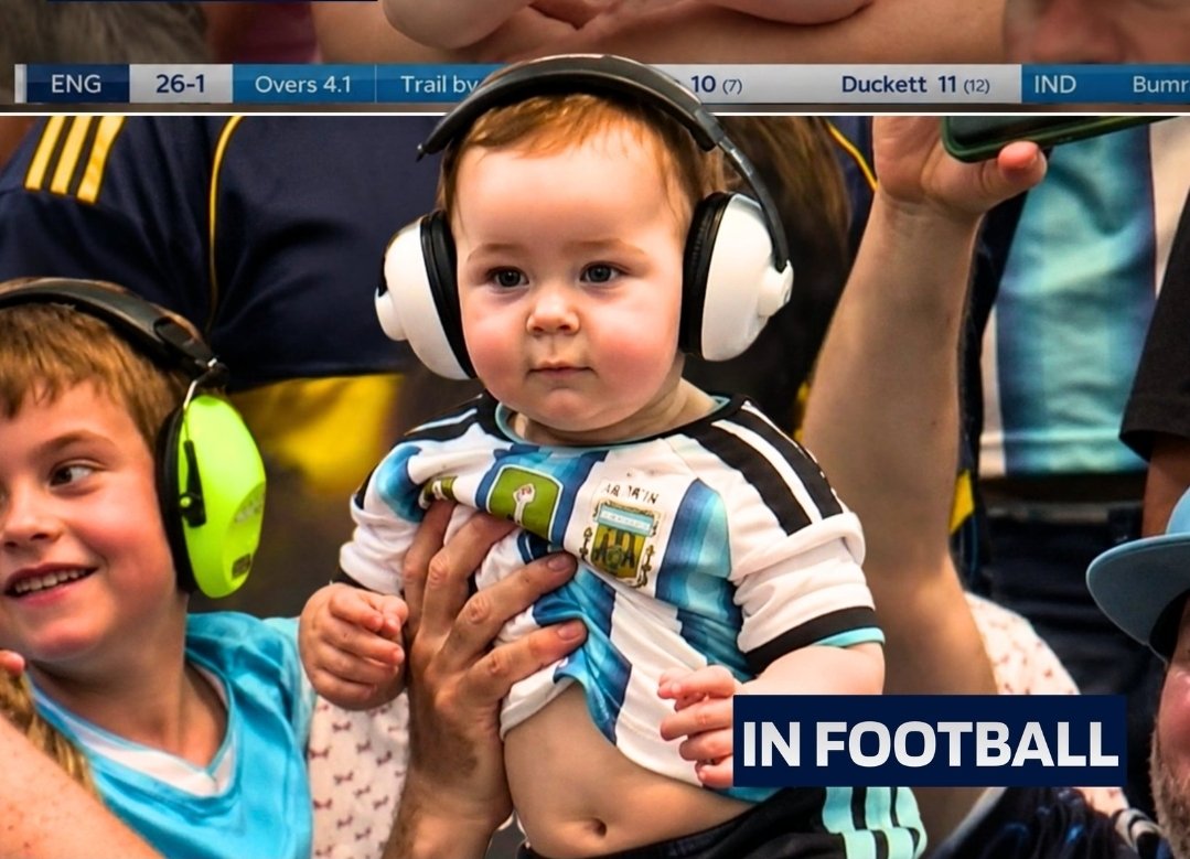 isdoreTech's tweet photo. what's the point of wearing them a headphone in the stadium when their cries are louder? 😂 https://t.co/w9PizeB8dW