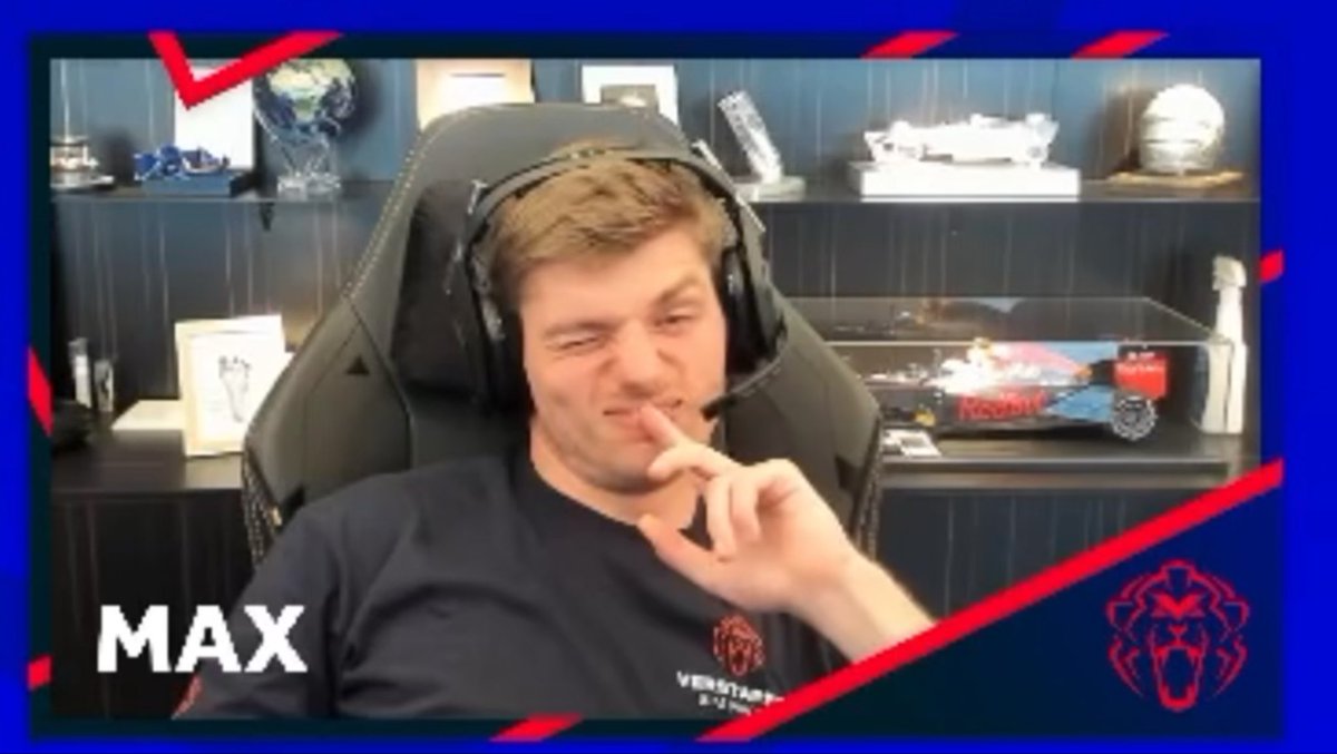 veraylec's tweet photo. 50 shades of max verstappen emotions in 4 sec https://t.co/jtoZWSe39e