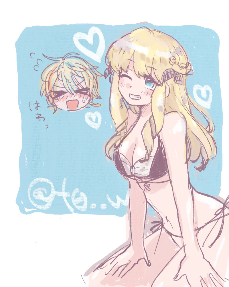 t0__w's tweet photo. 夏くるね落書き https://t.co/tTILV2g3Mr