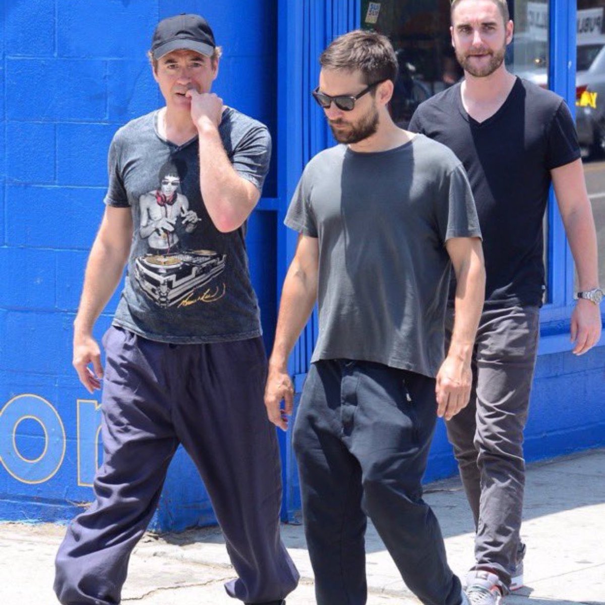 Doom_Updates's tweet photo. Robert Downey Jr. and Tobey Maguire were spotted together in Los Angeles.

Both actors will appear in ‘AVENGERS: DOOMSDAY’ https://t.co/tpWqfbxTwj