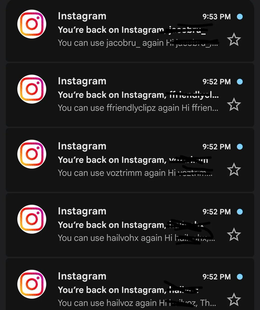 fhriiuslu's tweet photo. SOMEBODY FOUND A WAY TO UNBAN INSTAGRAM ACCOUNTS

a guy claims he recovered several disabled IG accounts after a ban wave got his multiple profiles suspended

their method:

1. don't submit the appeal through the app
2. open Instagram in a browser
3. upload your profile picture in selfie verification step
4. submit an ID, ideally passport (it's more trustable)
5. wait 20 minutes to 2 hours

he says if nothing happens after a few hours, the account is likely gone

for people who couldn't get their account back through the appeal, there are two ways that may still work:
• try contacting Meta support with Meta Verified
• or file a complaint with a consumer protection agency or your state Attorney General

allegedly 3 out of 5 banned accounts were recovered using this
