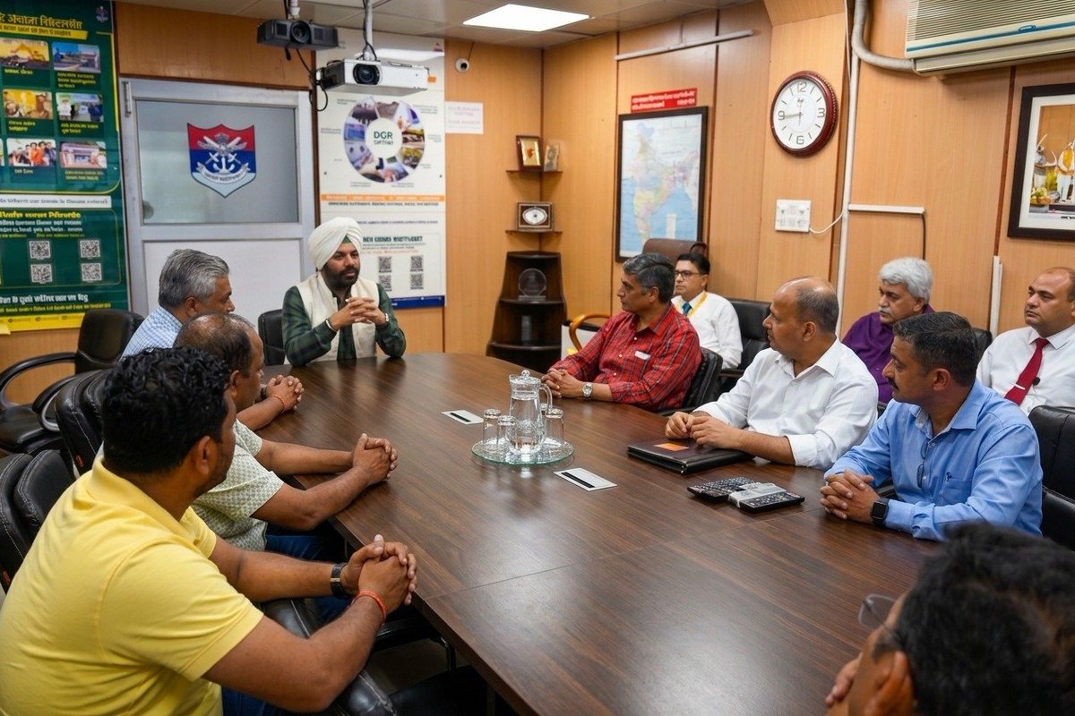 dgrIndia's tweet photo. #DGR Empowering Veterans, strengthening security &amp; safety of Govt assets.
14 Empanelment Certificates for DGR Security Services Scheme awarded to Armed Forces Veteran Officers by Cmde Satpal Singh, Principal Director, DGR.
@SpokespersonMoD
@adgpi
@IndiannavyMedia
@IAF_MCC https://t.co/607kqAp3V9