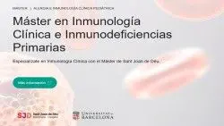aepediatria's tweet photo. Nuevo "Máster en Inmunología Clínica e Inmunodeficiencias primarias"
 👩‍💻Unidad de Inmunología Clínica e Inmunodeficiencias Primarias
 📍Barcelona
 🗓️ 30 de septiembre de 2025 - 30 de septiembre de 2026
Toda la info e inscripciones: 👇
https://t.co/1GpSxiMjZ7 https://t.co/zqzrU3TpEH