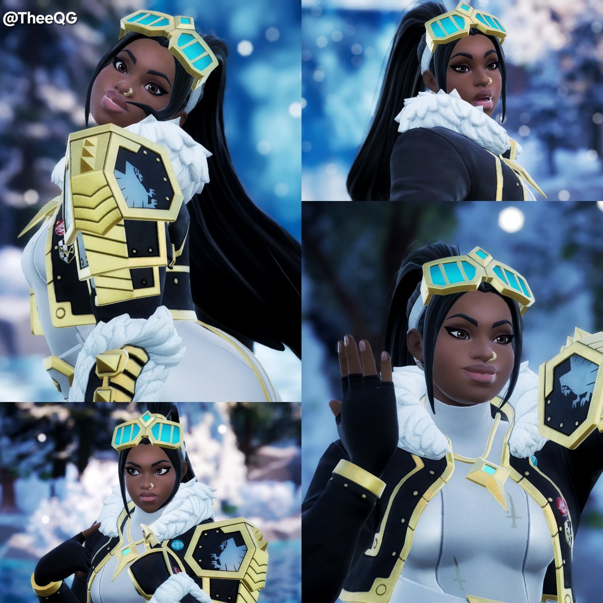 TheeQG's tweet photo. She rules the skies #fortnite #fortography #fortniterunners #Jaina https://t.co/GT7n0PhCDU