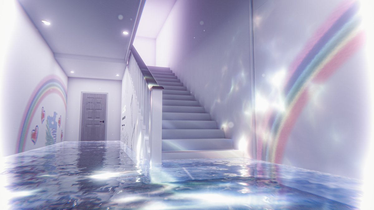 Neomance's tweet photo. Soft Dreamlike Feelings Within The Liminal Home
リミナルな家の中で感じる柔らかな、夢のような感覚

World : Soft Drowning
Author : Tofaiss

#VRChat_world紹介 #Neo写真 https://t.co/yFQCNtAY0n